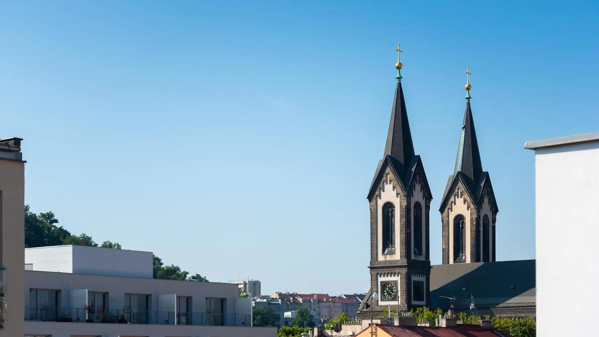 Premiumn Penthouse With Terrace In Prague 아파트
